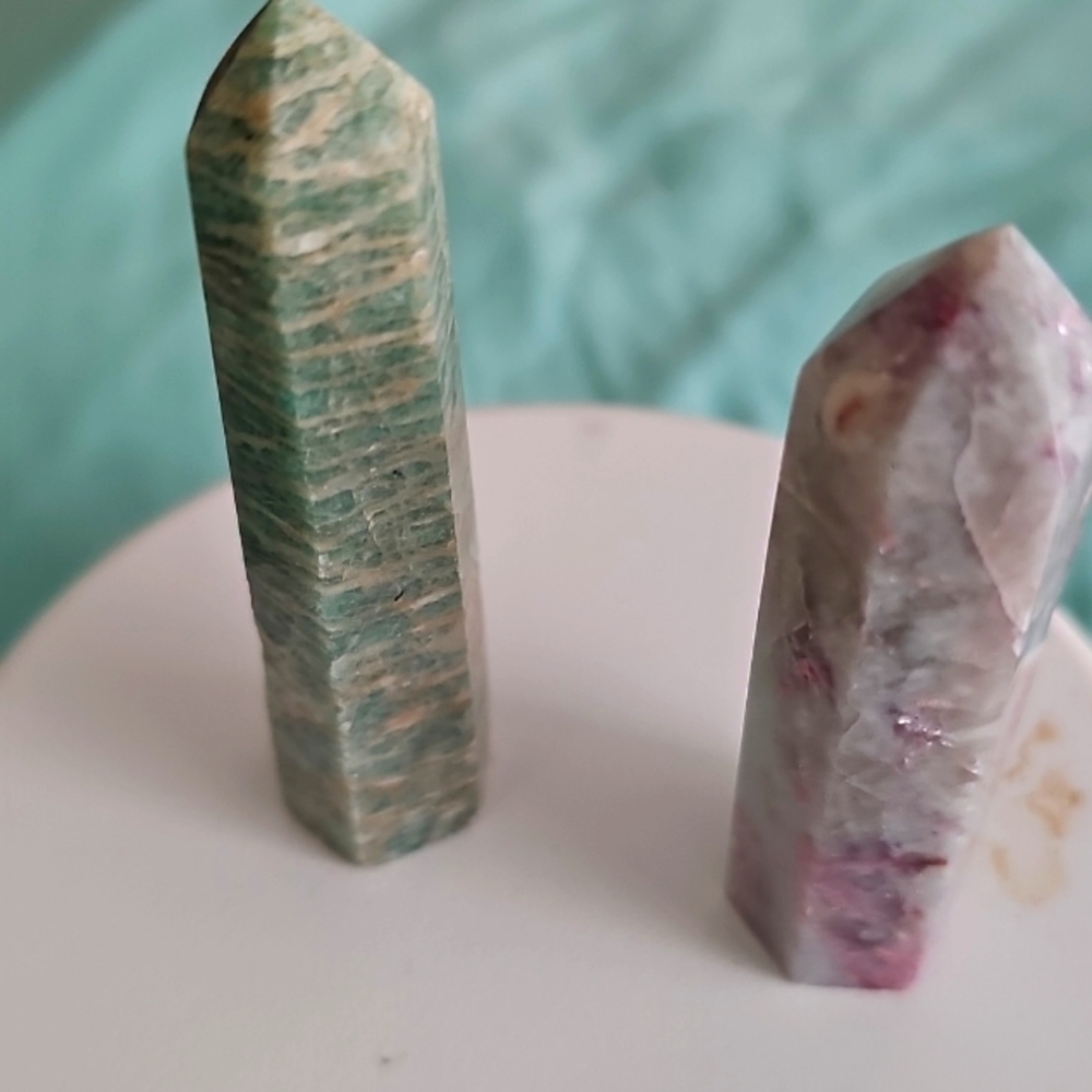 Real Crystals stone towers